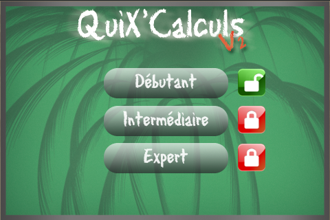 Screenshot QuiX Calculs Screenshot QuiX Calculs